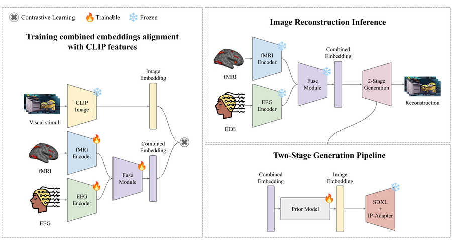 Decoding Visual Information from Neural Signals: Image Reconstruction Based on Joint fMRI and EEG Analysis